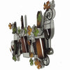19 Classic Wine Garden Metal Wall Art Decor Sculpture 63546