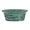 Abstract Pattern Green Bowl By Casagear Home
