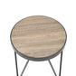 Bage End Table Weathered Gray Oak AMF-81737