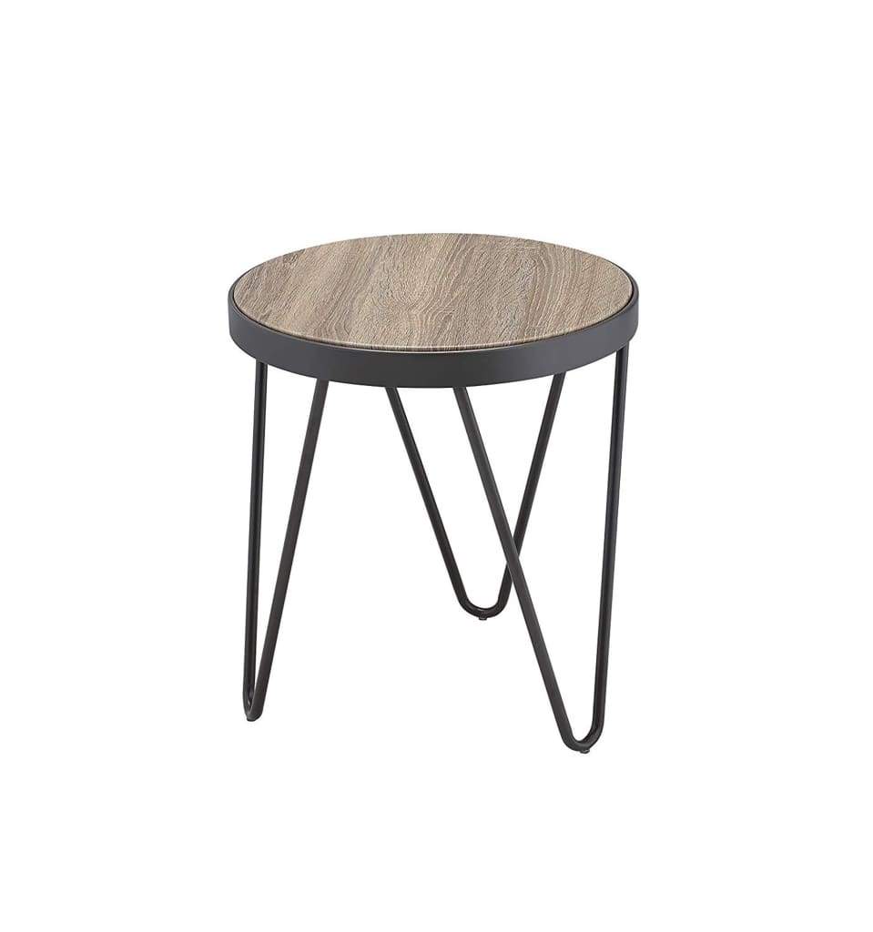 Bage End Table Weathered Gray Oak AMF-81737