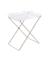 Tray Table | Modish | Clear Acrylic & Copper
