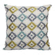Accent Pillow | Woven Fabric | Diamond Pattern | Multicolor