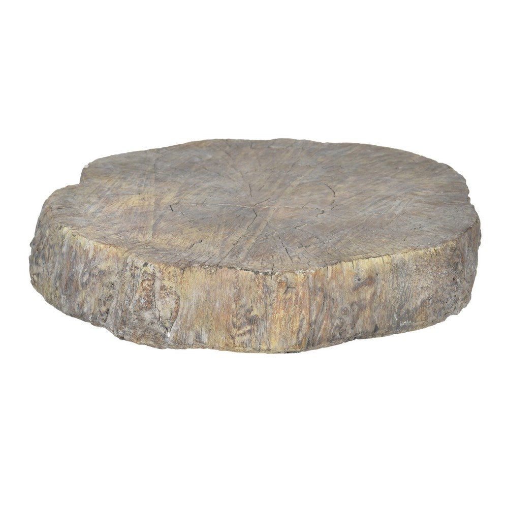 Accent | Cemented Log | Round Shape | Brown