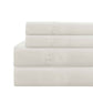 Lanester 3 Piece Polyester Twin Size Sheet Set By Casagear Home White BM202129