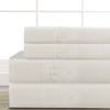 Lanester 3 Piece Polyester Twin Size Sheet Set By Casagear Home, White