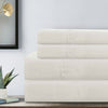 Lanester 3 Piece Polyester Twin XL Size Sheet Set By Casagear Home, White