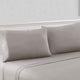 Bezons Cal King Sheet Set | 4 Piece | Microfiber | Gray