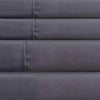 Lanester 4 Piece Deep Pocket Queen Size Microfiber Sheet Set By Casagear Home Gray BM202344