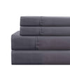 Lanester 4 Piece Deep Pocket Queen Size Microfiber Sheet Set By Casagear Home Gray BM202344