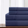 Lanester Queen Sheet Set | 4 Piece | Deep Pocket | Blue