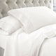 Udine King Sheet Set | 4 Piece | Crochet Lace | White