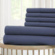 Forli Queen Sheet Set | 6 Piece | Nano Tech | Microfiber | Blue