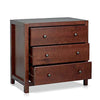 Transitional Style Wooden Dresser with Sturdy Straight Legs Brown By Casagear Home BM203368