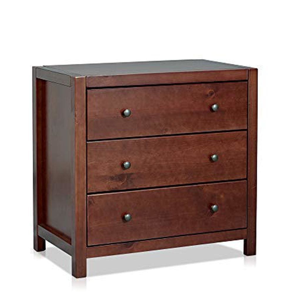 Transitional Style Wooden Dresser with Sturdy Straight Legs, Brown By Casagear Home
