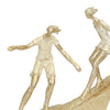 Miniature Polyresin Surfing Couple Statuetted Gold - BM205213 By Casagear Home BM205213