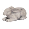 Antique Styled Raw Textured Polyresin Ideal Rabbit Planter, Medium, Gray By Casagear Home