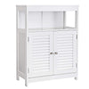 Bathroom Closet | 1 Shelf | 2 Door Cabinet | White