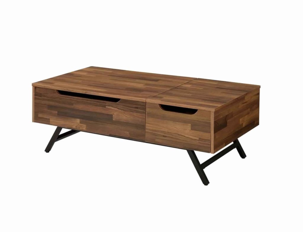48" 1-Drawer Lift Top Storage Coffee Table, Brown By Casagear Home