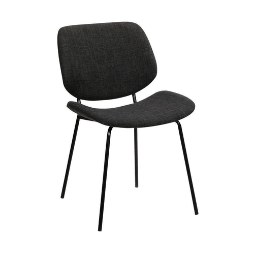Quest Dining Accent Chair | Modern | Charcoal