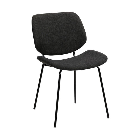 Quest Dining Accent Chair | Modern | Charcoal