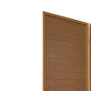 71 3-Panel Bamboo Shade Roll Room Divider Natural Brown By Casagear Home BM220191