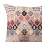 18 x 18 Square Cotton Accent Throw Pillow Eastern Quatrefoil Print Multicolor By The Urban Port BM221660
