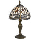 Tiffany Table Lamp | Metal Body | Dragonfly Shade | Multicolor