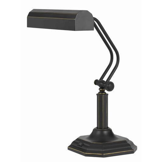 7 Watt LED Piano Lamp with 3000K Color Temperature, Black By Casagear Home