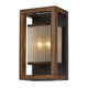 Wall Sconce | 40W x 2 | Organza Shade | Walnut Brown