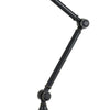 34 7 W LED Desk Lamp with Adjustable Metal Arm Black By Casagear Home BM226321