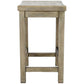 24 Counter Height Stool with Grain Details Natural Gray By Casagear Home BM226364