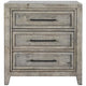 28 Rough Hewn Saw Textured 3-Drawer Wooden Nightstand Gray By Casagear Home BM226367