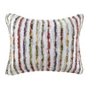 Four Piece Twin Size Cotton Quilt Set with Sewn Floral Ruffles Multicolor By Casagear Home BM226427
