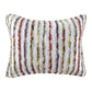 Five Piece King Size Cotton Quilt Set with Sewn Floral Ruffles Multicolor By Casagear Home BM226429