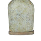 27.5 Bottle Shape Paper Composite Table Lamp Set of 2,Gray By Casagear Home BM226580