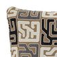 20 x 20 Polyester Accent Pillow with Geometric Print Set of 4 Multicolor By Casagear Home BM226974