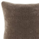 18 X 18 Throw Pillow with Piped Edges Taupe Brown By Casagear Home BM228807