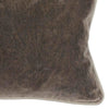 20 X 14 Fabric Throw Pillow with Piped Edges Brown By Casagear Home BM228812