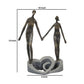 13 Polyresin Couple Holding H& Figurine Bronze By Casagear Home BM229551