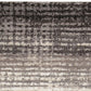 84 x 60 Abstract Grid Design Polypropylene Rug,Gray & Black By Casagear Home BM230927