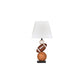 Sports Themed Polyresin Frame Table Lamp, Multicolor By Casagear Home