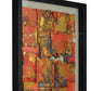 24 x 32 Handmade Abstract Shadow Box Wall Decor Multicolor By Casagear Home BM231309
