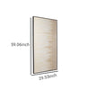 59.06 Abstract Design Canvas Wall Art,Beige and Off White By Casagear Home BM231394