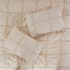 Corfu Ruffle Design 8 Piece Queen Comforter Set The Urban Port Beige By Casagear Home BM231782