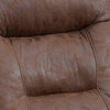 41 Inch Leatherette Power Recliner with USB Port Brown By Casagear Home BM232057