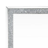 Rectangular Beveled Wall Mirror with Touch Led Silver By Casagear Home BM232515