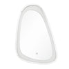 Kai Wall Mirror | Irregular Beveled | Touch LED | Silver