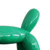 Modern Style Balloon Dog Sculpture with Stable Base Green By Casagear Home BM232858
