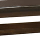 Wooden Console Table with One Open Shelf Brown By Casagear Home BM233168