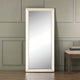 Floor Mirror | Rectangular | Beveled Edge | Silver